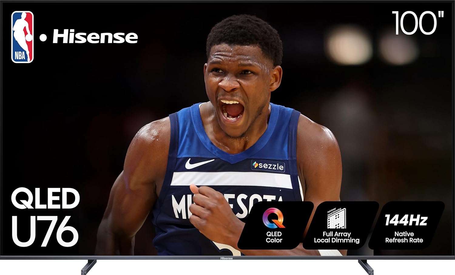 Hisense 100-Inch U7 Series ULED 4K Google TV