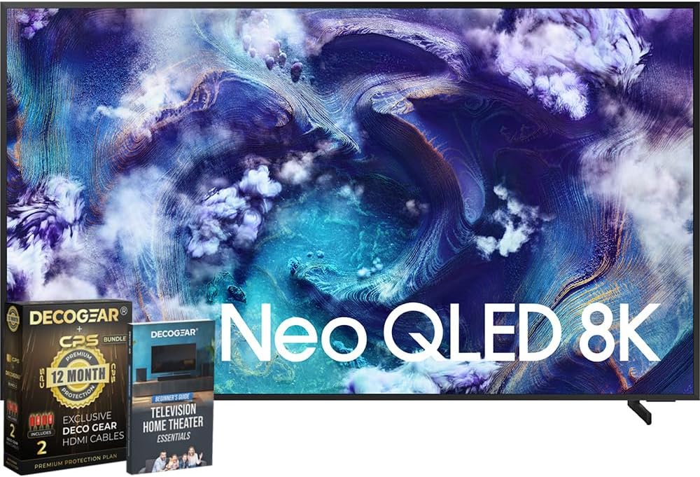 Samsung 65″ Neo QLED 8K QN900F “Glare-Free” Bundle (2025)
