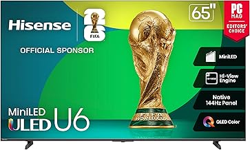 Hisense 65-inch U6 Series QLED TV