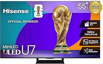 Hisense 55-inch U7 Series QLED TV