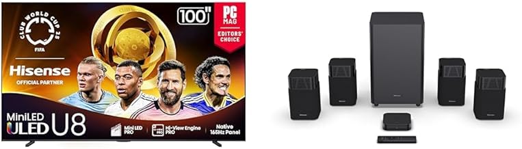 Ultimate Home Theater: Hisense 100-inch Mini-LED TV & Soundbar Bundles